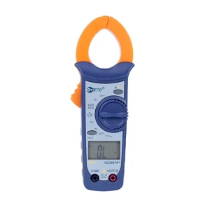 Multimeter Tester Digital Clamp Meter Manual AC DC Voltage Current Tester for Home Use Made of Plastic