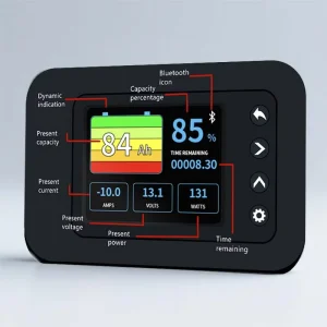 Multimeters Digital Battery Meter Load Tester Organizer Golf Cart Accessories Screen That Works With Battery Monitoring Systems