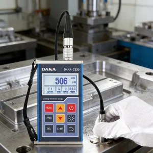 Multiple Probes Accuracy NDT Thickness Meter Steel Aluminum and Copper Precision Measure Coating Thickness Gauge