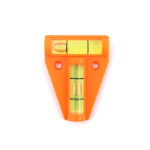 Multipurpose 2 Way T Shape Spirit Level Bubble Level Indicator Portable Leveling Tool for RV Trailer Caravan DIY Use