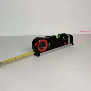 Multipurpose 3 in 1 Digital Laser Measuring Tape Level Bubble Nivel Laser Distance Meter Rangefinder Horizontal Tool