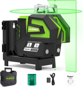 Multipurpose 7211CG Green Dot and Cross 5 Lines Laser Level Smart Mode Brightness Adjustment