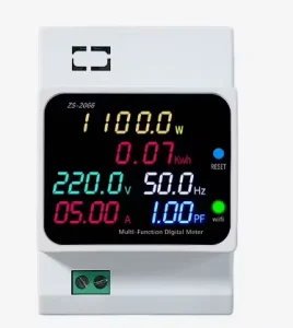 MythEle MY-2066 DIN Rail WiFi Smart KWH Meter 63-100A Digital Power Energy Monitor Commercial Distribution Box Use