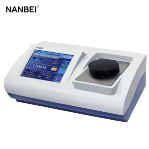 NANBEI Refractometer Fully Automatic Laboratory Industrial LCD Touch Screen Abbe Refractometer