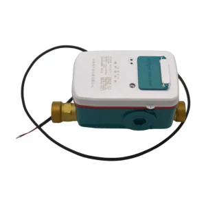 NB IoT Brass Ultrasonic Smart Water Meter Built in Control Valve Upload Real time Data to Cloud for Apartment Property Billing