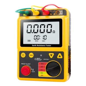 NEW AR4105A+ High Precision Earthing Resistance Meter Ground Resistance Tester