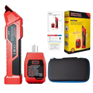 NF 827 AC Circuit Breaker Finder Socket Tester Electric Tester With Integrated GFCI Outlet Tester