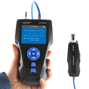NF 8601S Multifunction TDR Network Cable Tester with PoE PING Port Flash Function