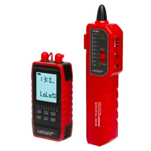 NF-908S 3-in-1 Mini Multifunctional Optical Power Meter Combined Cable Tester Anti-drop Fiber Tester with 1-Year Warranty