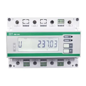 NMI Approved Smart 3 Phase Din Rail Electricity Meter with RS485 LCD Display 0.5S Accuracy 100A Max Current