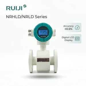 NRLD Model Digital Water Flow Meter Electromagnetic Flowmeter for Chemical Liquid Monitoring