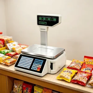 NVK TM-A Dual Display 6kg Label Printing Scale Large PLU Storage Cash Register Scale Supermarket Convenience Store