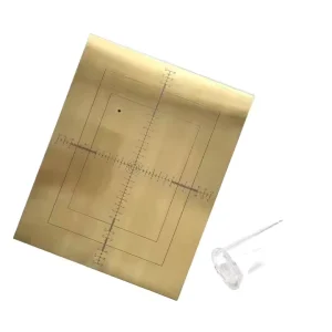 NY 101A Radiographic X Ray Field Consistency Test Plate Vertical Collimator Level Measuring Instrument