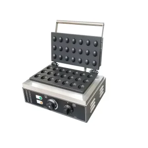 New 21Pcs Holes Commercial Crispy Chestnut Peel Electric Waffle Maker 1550W Portable High Productivity Snack Cooker