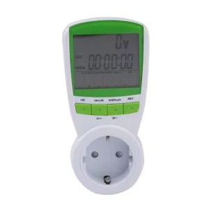 New 230V 50HZ Digital Energy Meter Watt Voltage Volt Meter Hertz Power Analyzer Factor EU