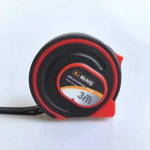 New Design Heavy Duty ABS Case 3M 10FT Retractable Measuring Tape Rubber Grip Construction Tape Measure