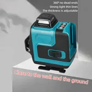 New Design Self Leveling 360 Degree Horizontal and Vertical Rotary Line Green Beam 3D 4D Laser Level