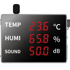 New Environment Continuous Noise Sound Measurement Noise Meter Warning Indicator