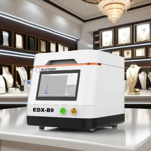 New Generation Fast Measurement Speed Benchtop X ray Spectrometer Gold Testing Machine EDX B9 Jewelry Shop Aurispec SDD Detector