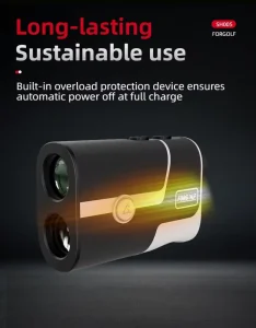New Version SH005 Golf Laser Rangefinder 1200Yards 7x Zoom Ultra-clear LCD Rechargeable Lithium Battery