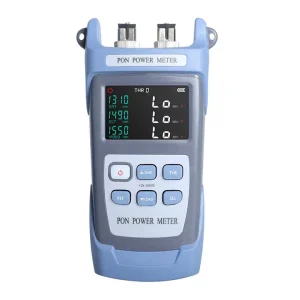 Newest Handheld Fiber Optical PON UPC Power Meter 1310 1490 1550nm FTTX ONT OLT SC FC Interface Freely Replaceable Converter