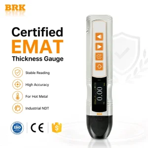 No Grinding No Couplant EMAT Thickness Gauge High Accuracy 0.01mm for Oxide Scale Pipe Testing EMT 300H