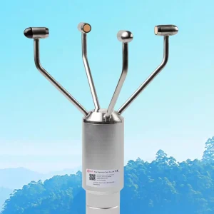 No Moving Parts Stainless Steel Aluminum Alloy Ultrasonic Anemometer 0-60m/s Wind Speed for Harsh Mountain/Coastal Weather