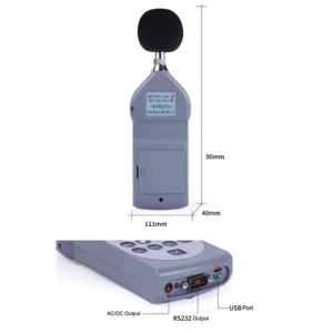 Noise Analyzer Audio Decibel Meter Integrating Sound Level Meter With Comprehensive Noise Measurement Function