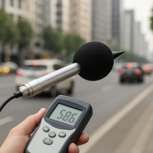Noise Level Sensor Pollution and Noise Sensors 30 130dBA Sound Level Meter Noise Measuring Instrument Decibel Monitoring Tester