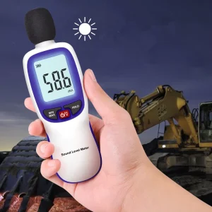 Noise Measuring Instrument Db Meter 30~130dB Mini Audio Sound Level Meter Decibel Monitor