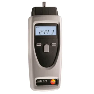 Non Contact Digital RPM Tachometer Testo 470 With RPM Speed Length Measurement (0563 0470)