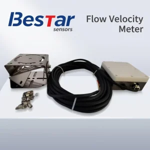 Non Contact Radar Flow Velocity Meter 24GHz Doppler Water Velocity Sensor IP68 RS485 for River Open Channel