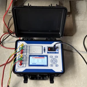 Non Power off Clock and Date Display TTR Transformer Turns Ratio Tester with High and Low Voltage Reverse Connection Reminder