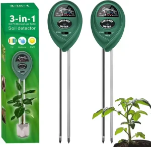 Npk Soil Tester Equipment Soil Parameter Meter Ph Tester Soil Nutrient Tester Npk for Garden Lawn Farm