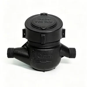 Nylon Mechanical IP68 Digital Flow Meter Photoelectric DN20mm Practical Normal Water Meter
