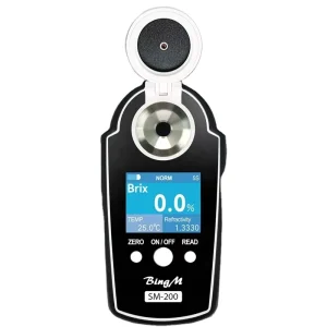 OBM Auto Handheld Brix 0-58% Refractometer Handheld Customizable OEM Tester Instrument Sugar Honey