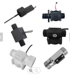 OD 6MM 1/2″ 3/4″ 1″ Hall Effect 4-20Ma Magnetic Water Flow Meters Sensor Switch DC3-24V for Washing Machine