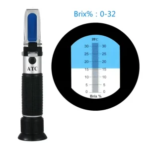 OEM Available 0 32% Brix Digital Refractometer for Home Lab Food & Beverage Use