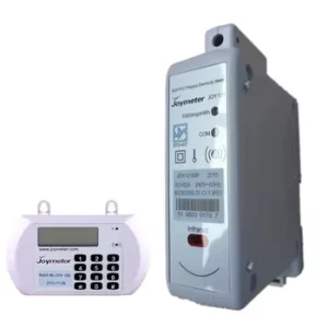 OEM Available Single Phase DIN Rail Sts Prepaid Electricity Energy Meter With PLC Communication CIU
