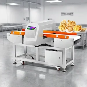 OEM Conveyor Food Metal Detector Machine Intelligent Food Safety Inspection System IP66 Waterproof Custom Dimensions