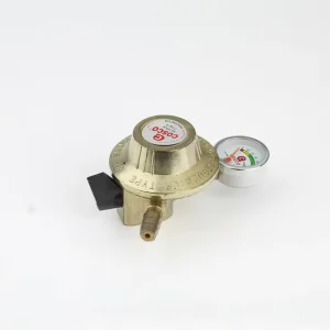 OEM Custom Home High Quality Zinc with Gauge Gas Regulation Reducing Valve