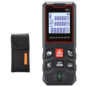 OEM Customizable 100m Laser Rangefinder ±2mm Accuracy Area Volume Measurement with Backlit LCD