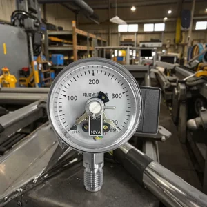 OEM Customizable 50mm Pressure Switch Gauge Adjustable Set Points 1/4″ NPT Thread