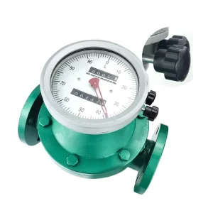 OEM Customizable DN10 Digital Oval Gear Flowmeter Liquid Oil Water Stainless Steel Flange +/-0.5% Accuracy Precise Measurement