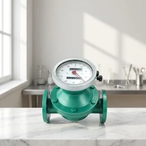 OEM Customizable DN10 Oval Gear Flowmeter for Water Stainless Steel +/-0.05% Accuracy