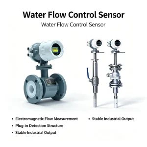 OEM Customizable High Precision Stainless Steel Water Fluid Liquid Flow Control Sensor Electromagnetic Flow Meter