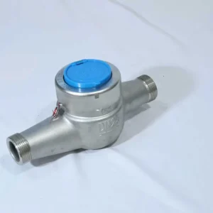 OEM Customizable Ultrasonic Stainless Steel Water Meters 16m/h Flow Rate Threaded IP68 0.5% Accuracy 2-Year
