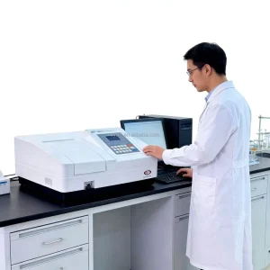 OEM Customization Single Beam 1200 Gratings 1800V Visible Spectrophotometer for Lab