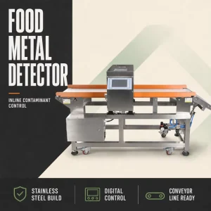 OEM Food Metal Detector for Food Processing Systems