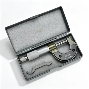 OEM Industrial Grade 0-25mm Micrometer 0.01mm Accuracy Alloy Steel Precision Metric Gauge Calibration Kit 1 Year Warranty Model